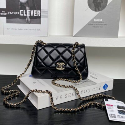 Chanel 25S CF mini  AP4593(Black)
