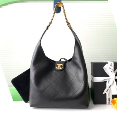 01 Chanel 25p hobo AS5425 (Black)