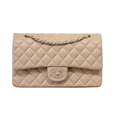 杏色 Chanel CF Classic Flap(Light Beige)