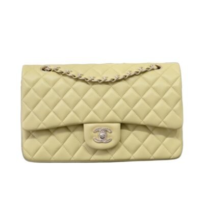 Chanel  CF Classic Flap(Light Yellow)