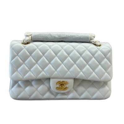 Chanel  CF Classic Flap(White)