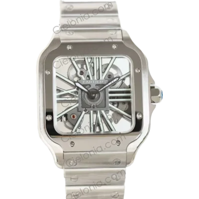 Santos De Cartier Skeleton WHSA0027 5A