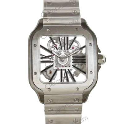 Santos De Cartier Skeleton WHSA0027 5A