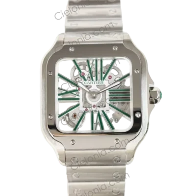 Santos De Cartier Skeleton WHSA0028 5A