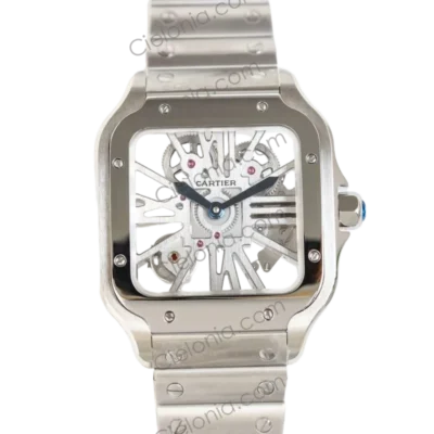 Santos De Cartier Skeleton WHSA0015 5A