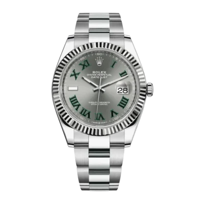 Rolex Datejust Wimbledon Dial 41mm M126334 1:1 Best  Edition