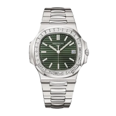 Nautilus 5711/1300A-001 3KF 1:1 Best Edition Green Textured Dial on Cal.324