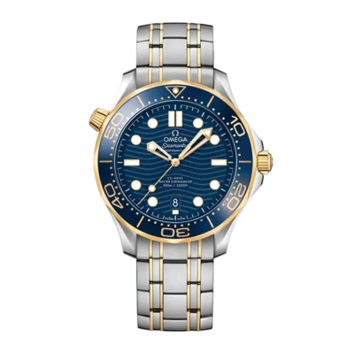 Omega Seamaster Diver 300M  Ceramic Bezel Watch On SS Bracelet 1:1 Super Clone