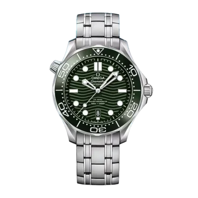 Omega Seamaster Diver 300M  Ceramic Bezel Watch On SS Bracelet 1:1 Super Clone