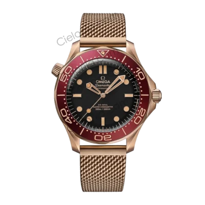 Omega Seamaster Diver 300M 007 Bronze Gold Watch - 42mm