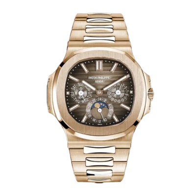 Nautilus 5740/1G-001 1:1 Best Edition Brown Textured Dial