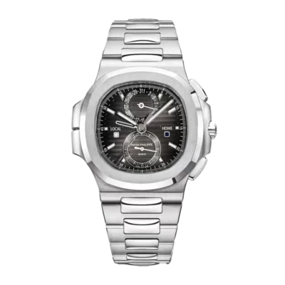 Nautilus 5990/1A-001 1:1 Best Edition Black gradient Textured Dial CH28-520