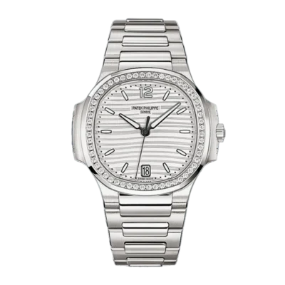 Nautilus 7118/1200A-010 White Textured Dial on Cal.324
