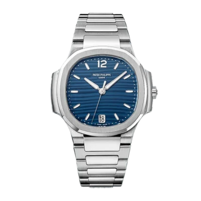 Nautilus 7118/1A-001  Blue Textured Dial on Cal.324