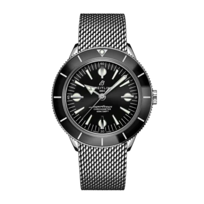 Superocean Heritage '57 Highlands automatic watch 42mm in Black Dial GF 1:1 Best Edition on SS A2824