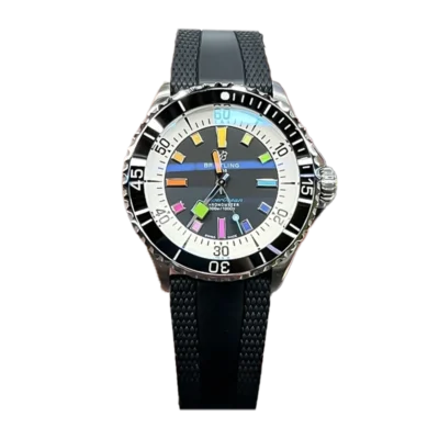 Breitling Superocean Automatic Watch with Rainbow Dial 42mm BLS 1:1 Best Edition