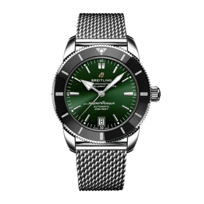 Superocean Heritage  42mm in Green Dial and Black Bezel 1:1 Best Edition on SS A2824