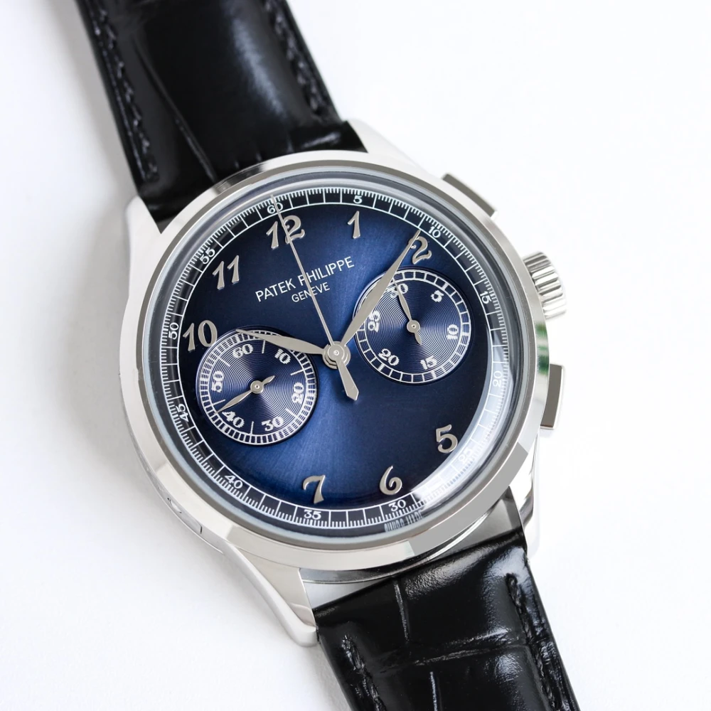 Patek Philippe 5170P-001 Blue Dial with silver Arabic Numerals Left view
