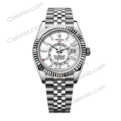 M326934 0002 Sky-Dweller M326934-0002 White Dial on SS Bracelet Asian 23J to 9001