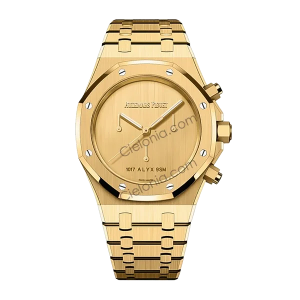 Audemars Piguet Royal Oak 26240 Chronograph Gold Dial Front View