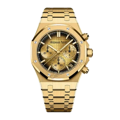 Audemars Piguet Royal Oak 26240 Chronograph Gradient Gold Dial Front View