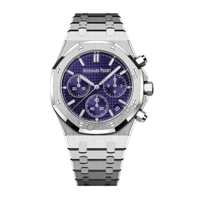 Audemars Piguet Royal Oak 26240 Chronograph Purple Dial Front View
