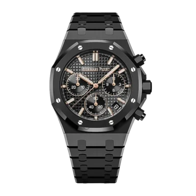 Audemars Piguet Royal Oak 26240 Chronograph Blakc Dial Front View
