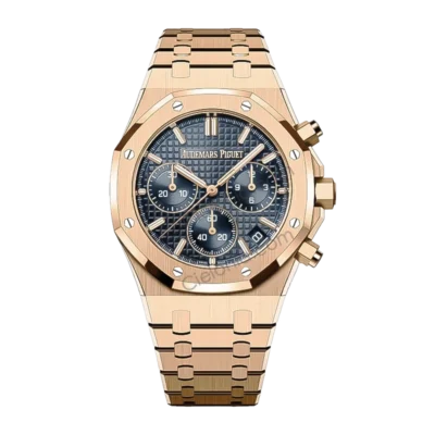 Audemars Piguet Royal Oak 26240 Chronograph Blue Dial Front View