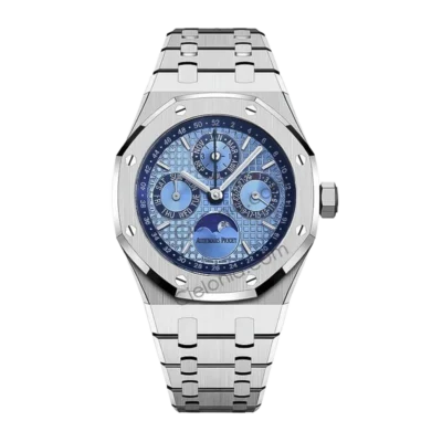 Audemars Piguet Royal Oak Perpetual Calendar 41mm Ice Blue Dial Steel Automatic Watch