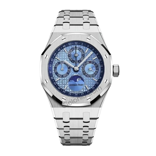 Audemars Piguet Royal Oak Perpetual Calendar 41mm Ice Blue Dial Steel Automatic Watch