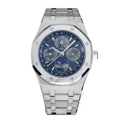 Audemars Piguet Royal Oak Perpetual Calendar 41mm Dark Blue Dial Steel Automatic Watch 26574STOO1220ST03