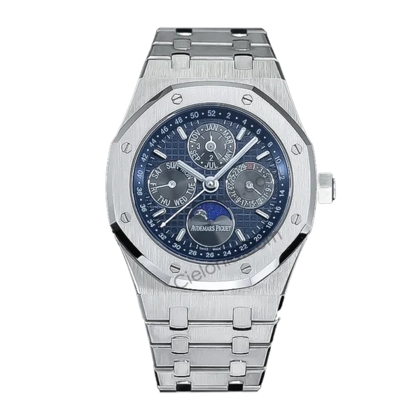 Audemars Piguet Royal Oak Perpetual Calendar 41mm Dark Blue Dial Steel Automatic Watch 26574STOO1220ST03