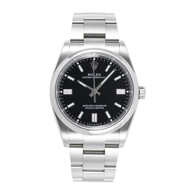 Rolex Oyster Perpetual 124300 Black Dial Stainless Steel Case & Bracelet