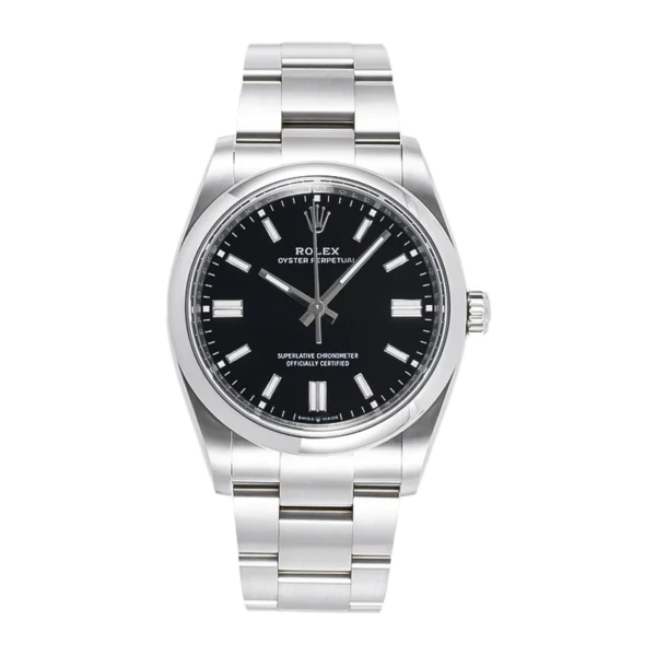 Rolex Oyster Perpetual 124300 Black Dial Stainless Steel Case & Bracelet