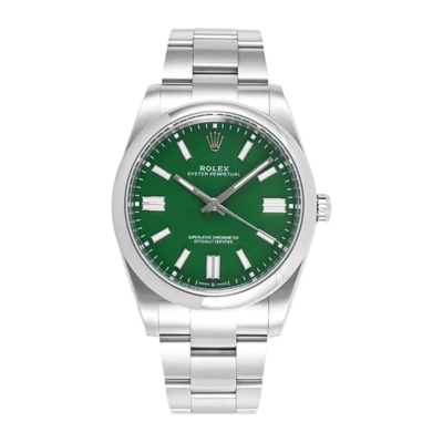 Rolex Oyster Perpetual 41mm M124300 on Green Dial 1:1 Best  Edition
