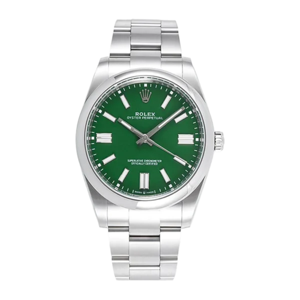 Rolex Oyster Perpetual 41mm M124300 on Green Dial 1:1 Best  Edition