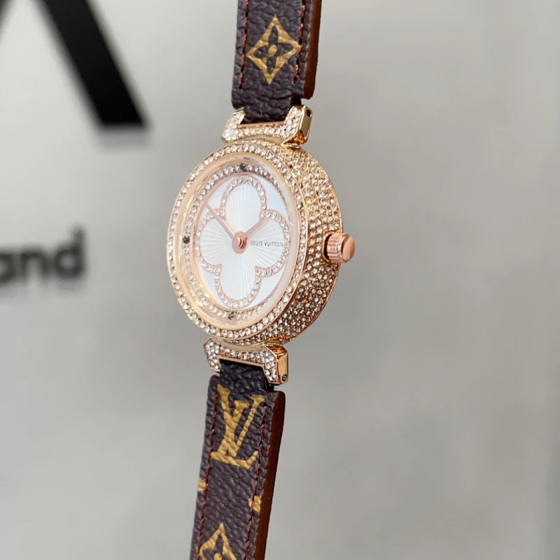 LV TAMBOUR SLIM BLOSSOM 36mm03 Cielonia watches