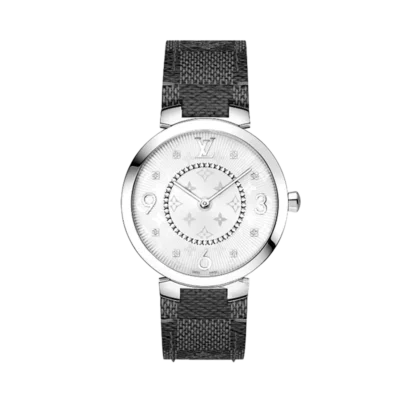 LV Tambour Slim Monogram Ladies' Watch 34mm