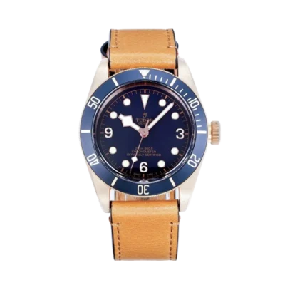 Black Bay Bronze  On Leather Strap 79250BB-0001